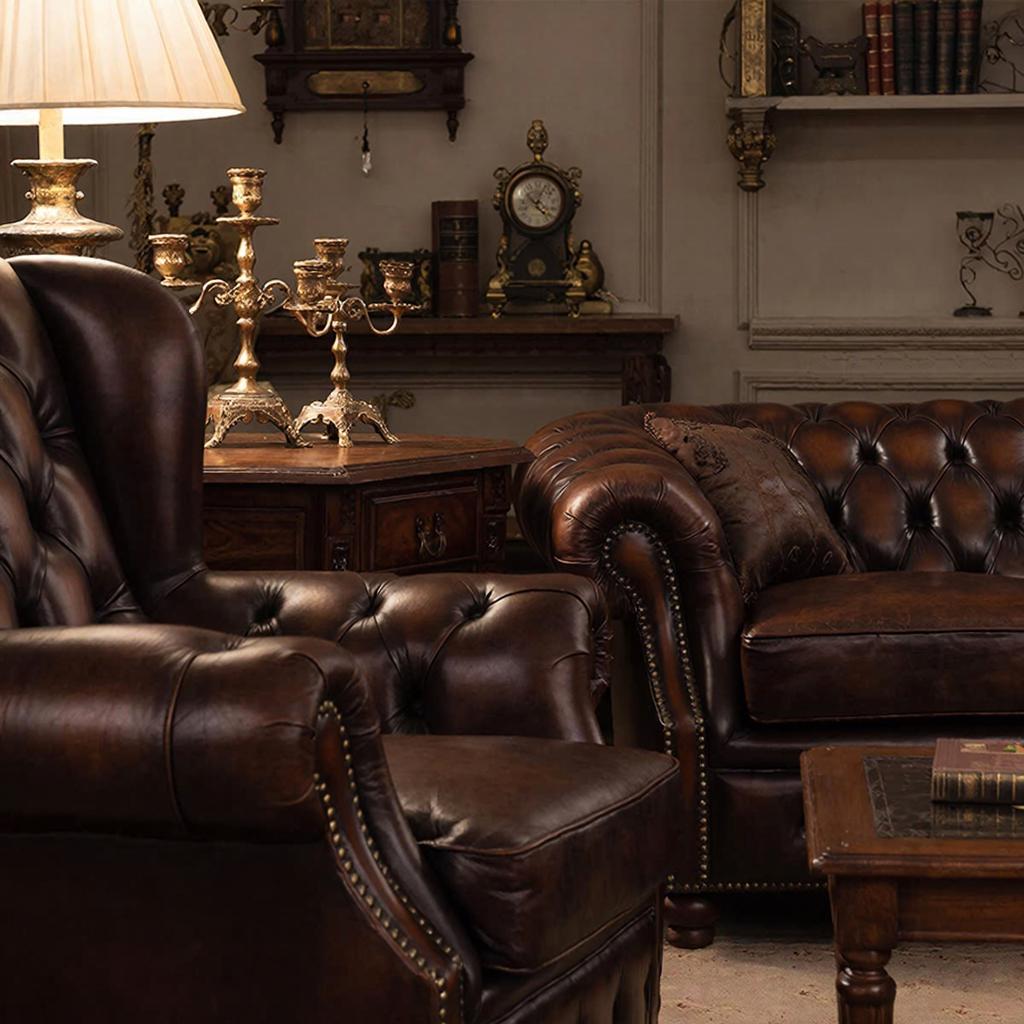 Магия аристократизма: как мебель chesterfield от hoouum превращает обычный дом в английское поместье